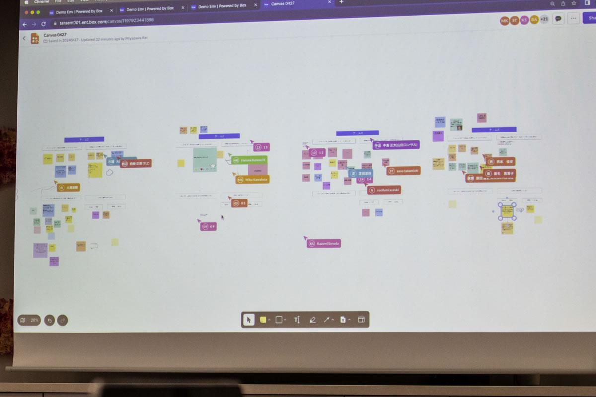 第26回 BJCC Meetup! 開催レポート：「Box Canvas」が仮想ホワイトボードで目指すコラボレーションの未来の姿04
